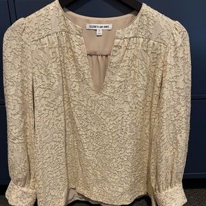 Elizabeth and James Metallic Top - MINT!